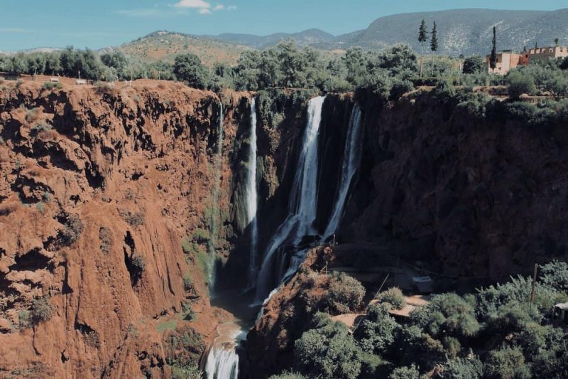 day trip Marrakech to ouzoud waterfalls shared group